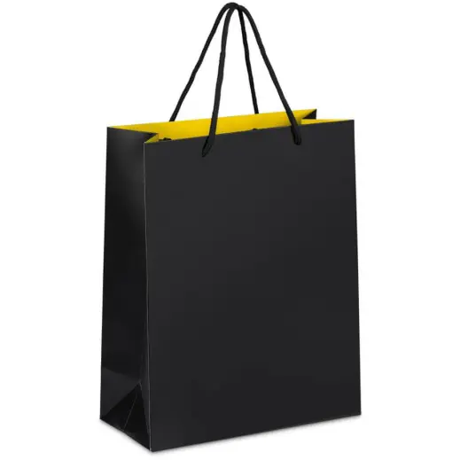 Yellow Altitude Finery Midi Paper Gift Bag